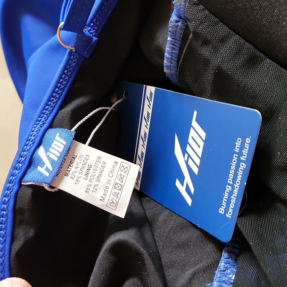 Hilor, Royal Blue One piece swimsuit, Size 8 - Picture 4 of 7